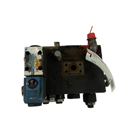 Ventilblock med magnetventil